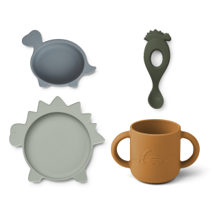 VIVI SET DINO BLUE - LIEWOOD