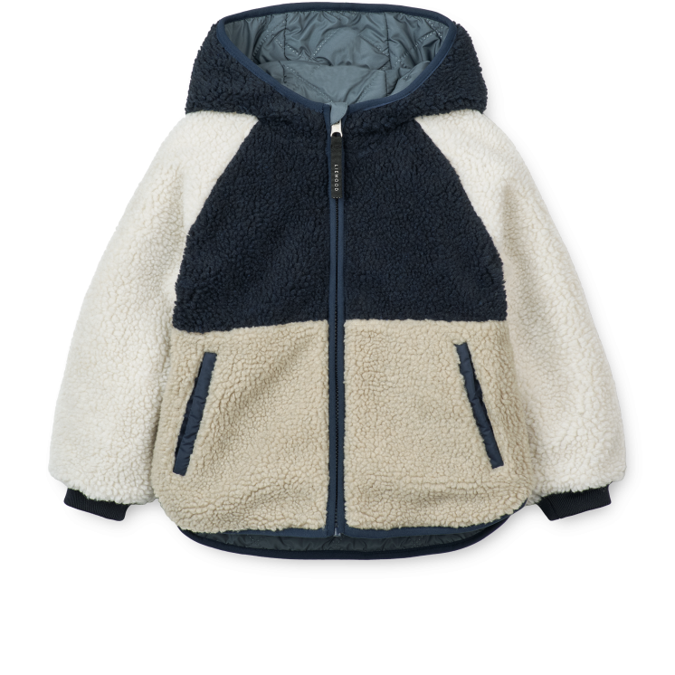 JACKSON REVERSIBLE JACKET BLEU - LIEWOOD