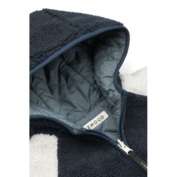 JACKSON REVERSIBLE JACKET BLEU - LIEWOOD