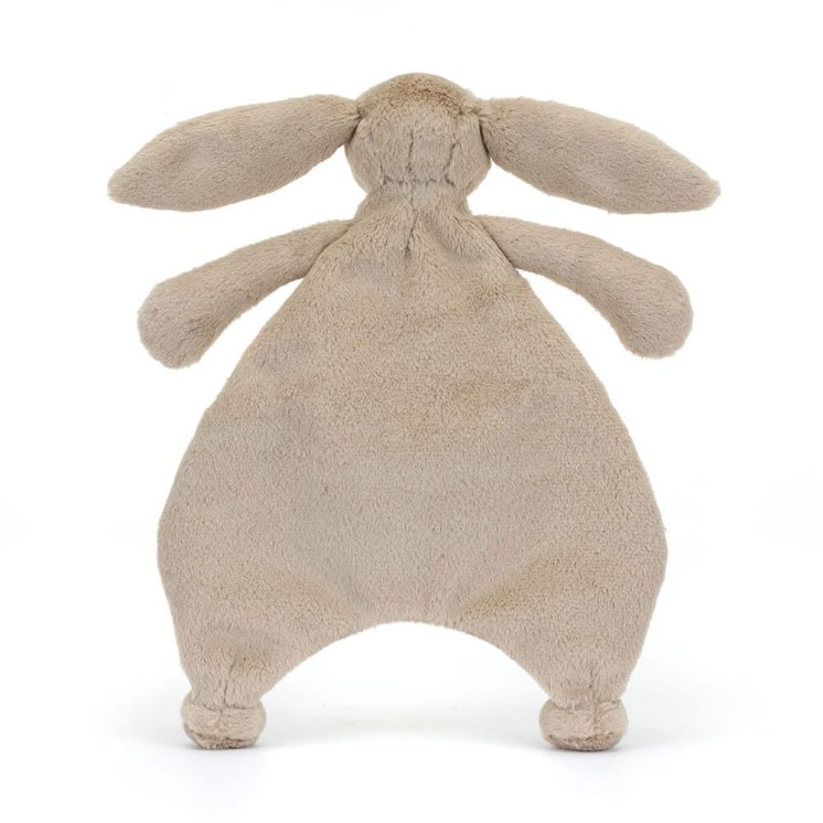 BASHFUL BEIGE BUNNY COMFORTER