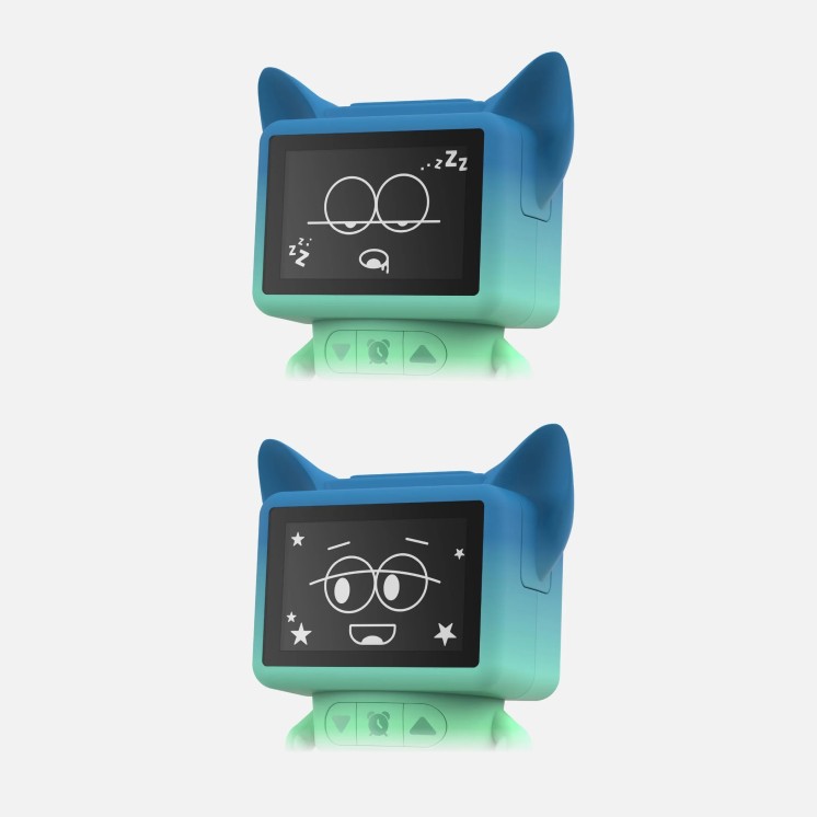 DANCING CLOCK BLUE - MOB