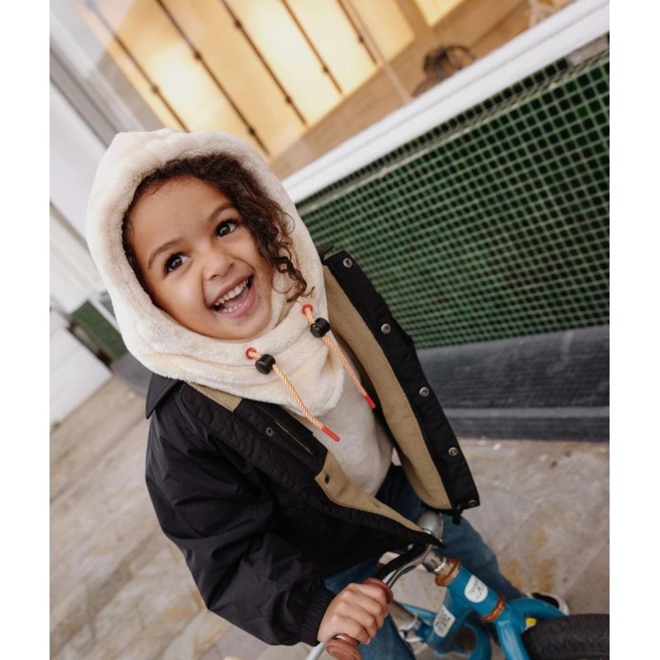 WARMY CAGOULE CREAM - HELLO HOSSY