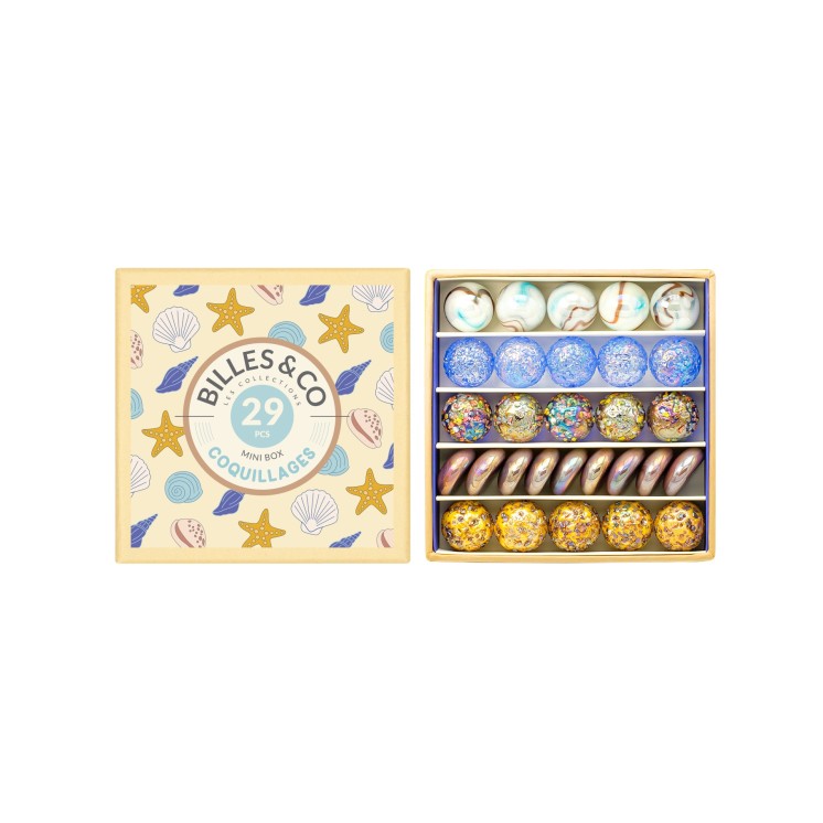MINI BOX COQUILLAGES - BILLES&CO