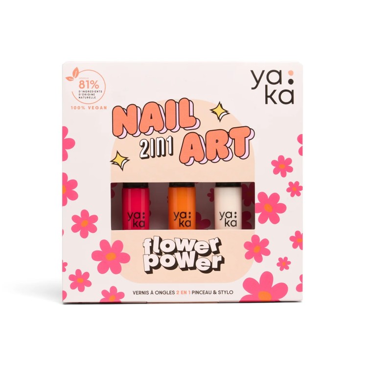 KIT NAIL ART FLOWER - YAKA PARIS