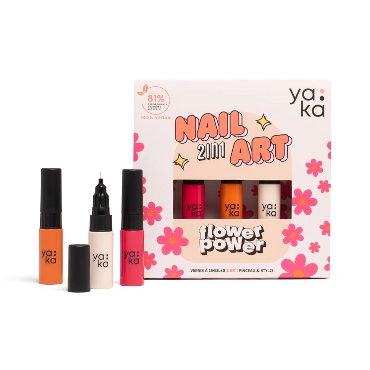 KIT NAIL ART FLOWER - YAKA PARIS