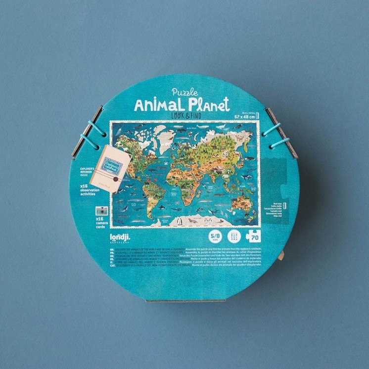 PUZZLE ANIMAL PLANET- LONDJI