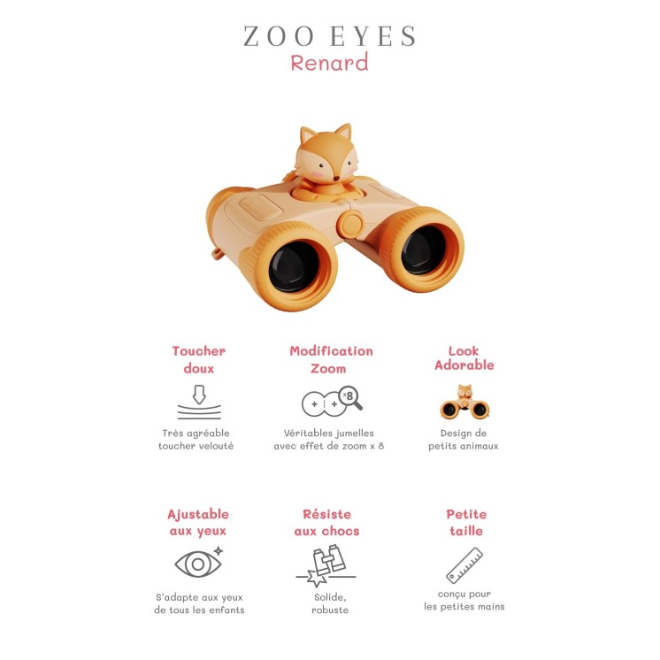 ZOO EYES FOX - THE ZOO FAMILY