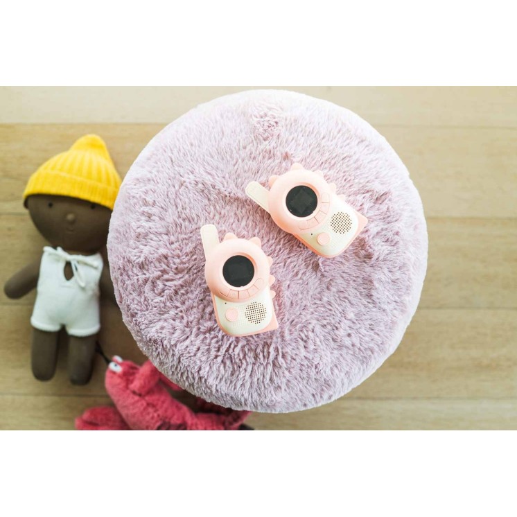 ZOO WALKIE DINO PINK - THE ZOO FAMILY