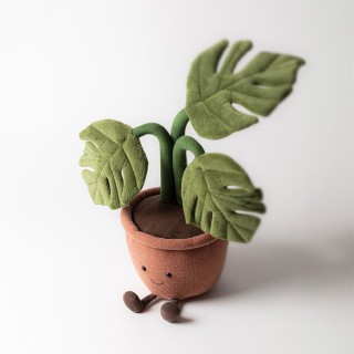 AMUSEABLE MONSTERA PLANT - JELLYCAT
