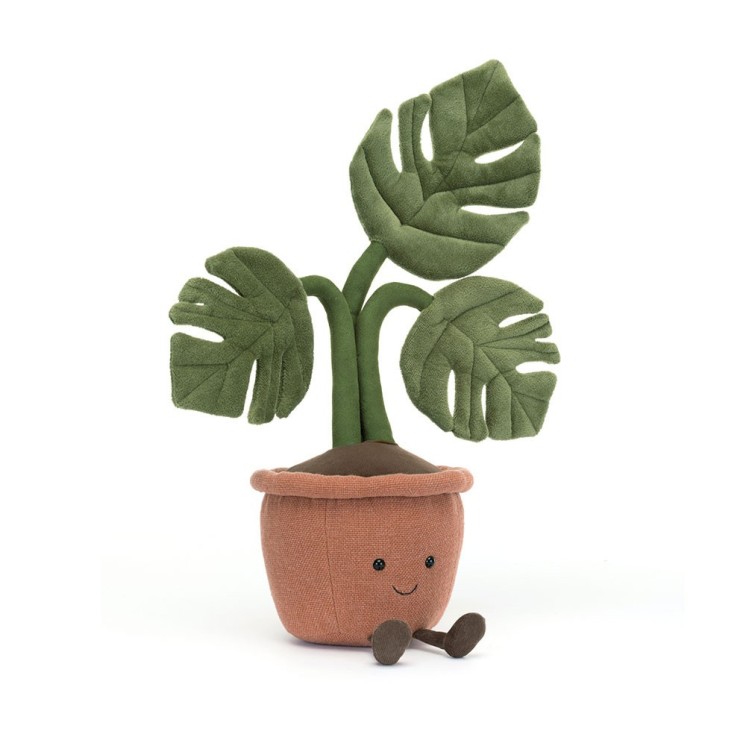 AMUSEABLE MONSTERA PLANT - JELLYCAT
