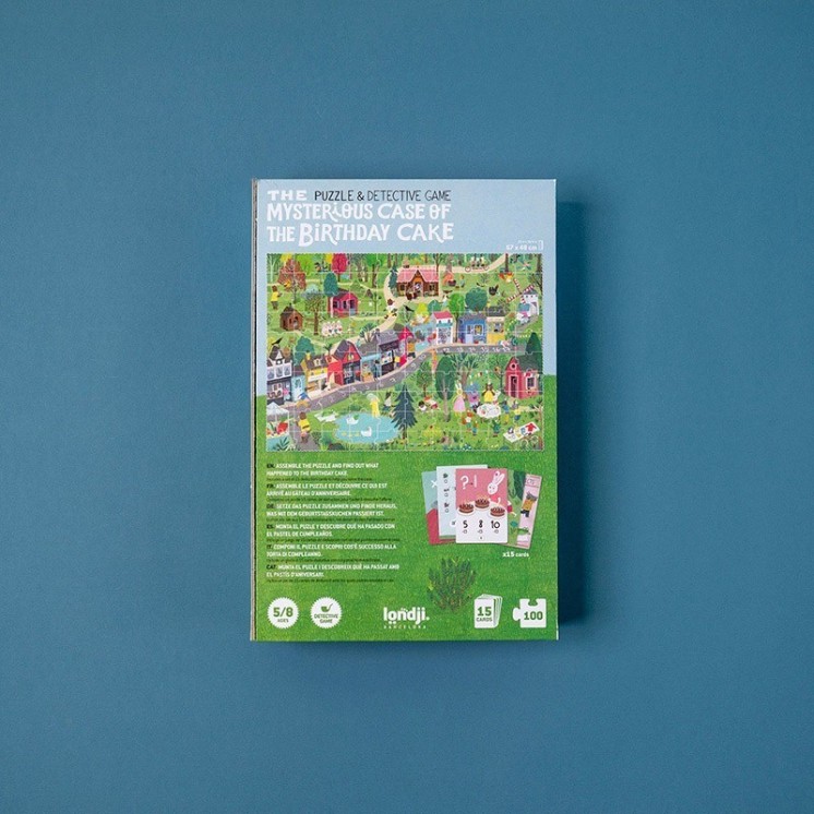 PUZZLE MYSTERIOUS CASE OF THE BDAY CAKE - LONDJI