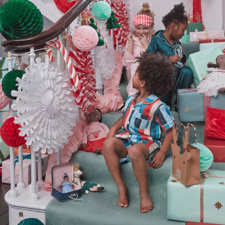 GIANT HONEYCOMB GARLAND XMAS - MERI MERI