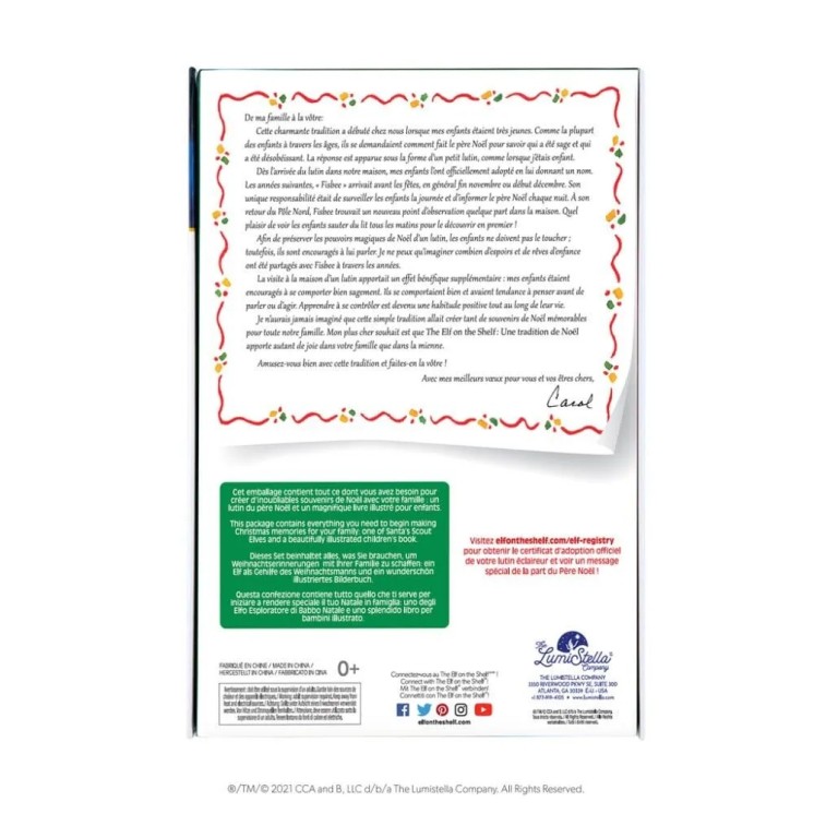 ELF FILLE - ELF ON THE SHELF
