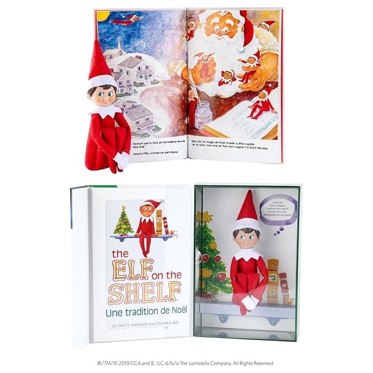 ELF GARÇON - ELF ON THE SHELF