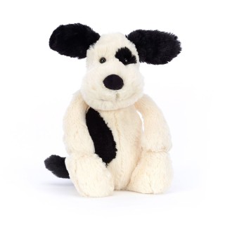 BASHFULL BLACK&CREAM PUPPY - JELLYCAT
