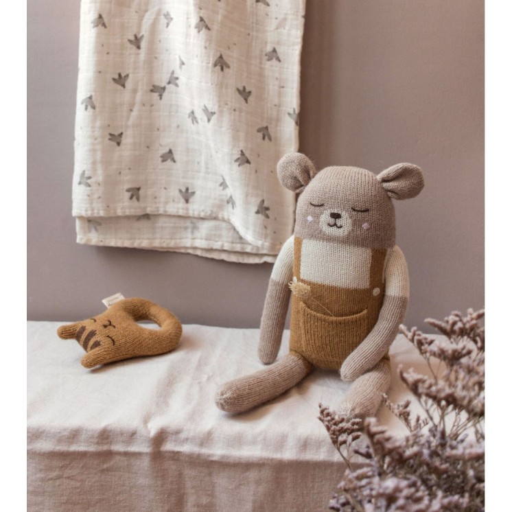 BIG TEDDY OCRE OVERALL - MAIN SAUVAGE