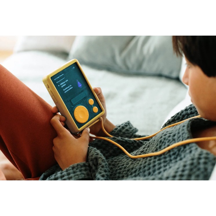 COQUE FLAM JAUNE - LUNII