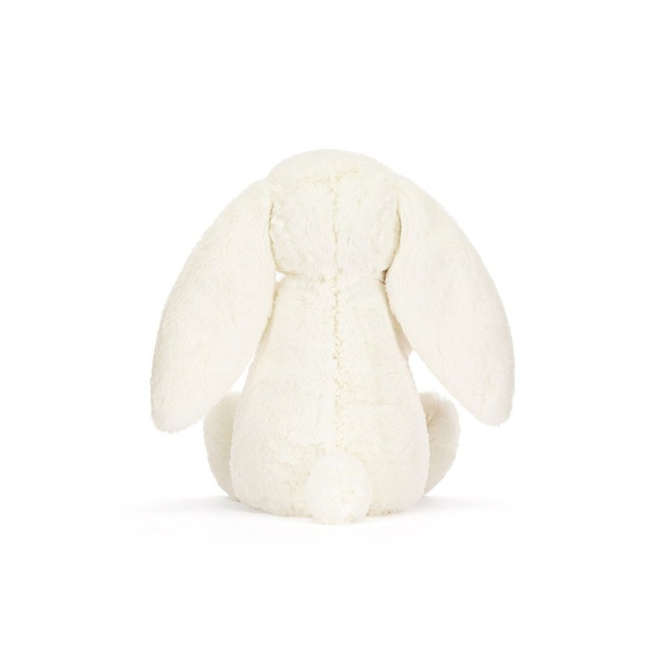 CREAM BUNNY WITH ROSE - JELLYCAT