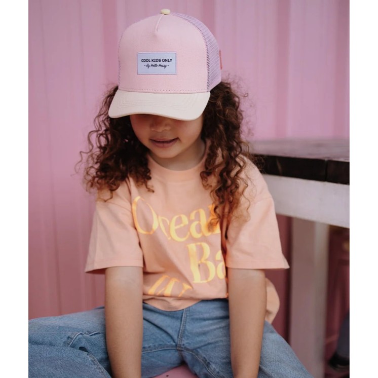 CASQUETTE MINI POWDER PINK - HELLO HOSSY
