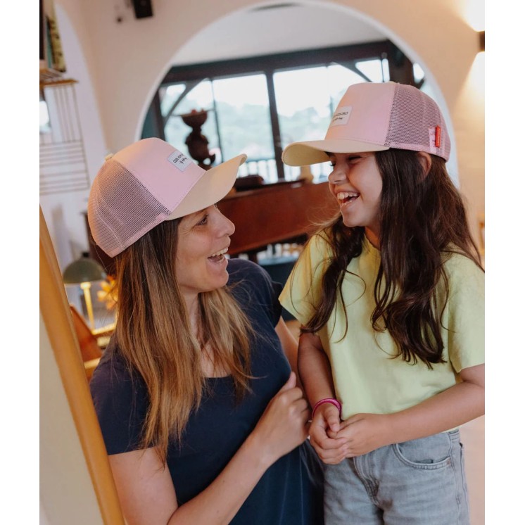 CASQUETTE MINI POWDER PINK - HELLO HOSSY