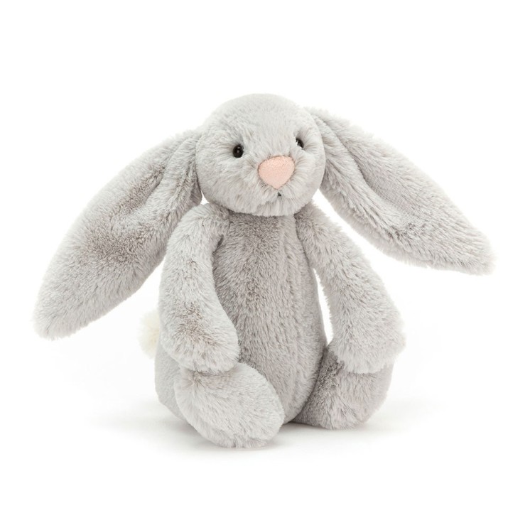 BASHFUL SILVER BUNNY SMALL - JELLYCAT