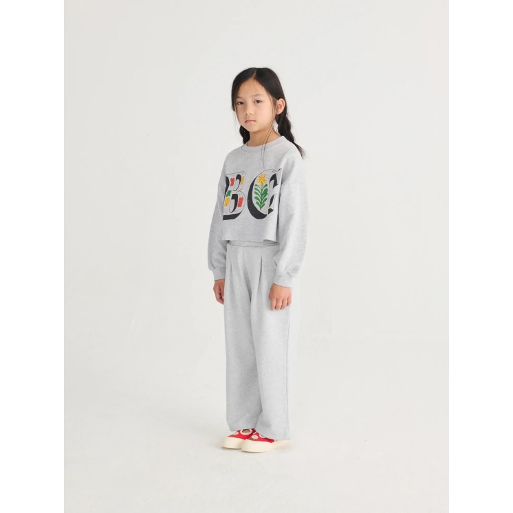 SPRING LETTERS CROPPED SWEATSHIRT - BOBO CHOSES