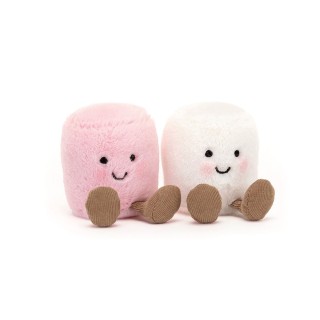 AMUSEABLE PINK&WHITE MARSHMALLOWS - JELLYCAT