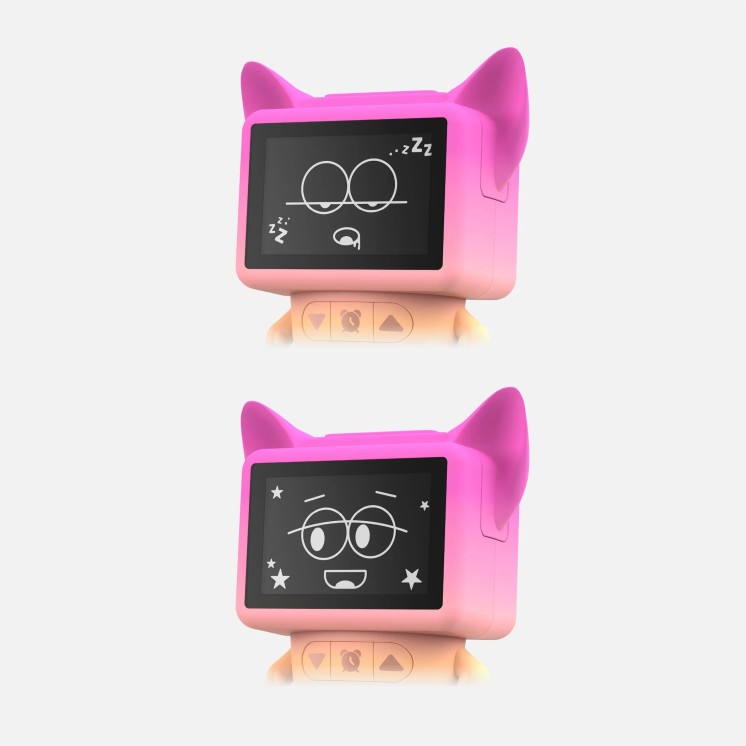 DANCING CLOCK PINK- MOB