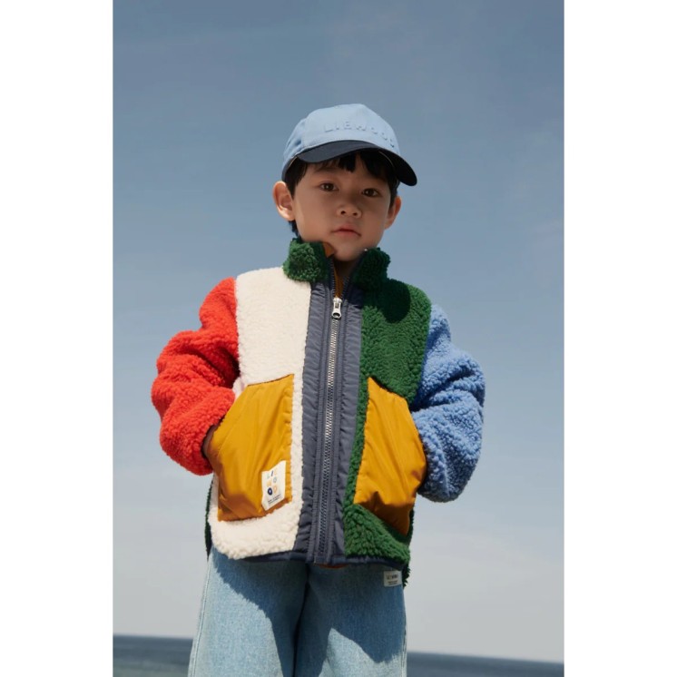 NOAM JACKET GREEN MIX - LIEWOOD