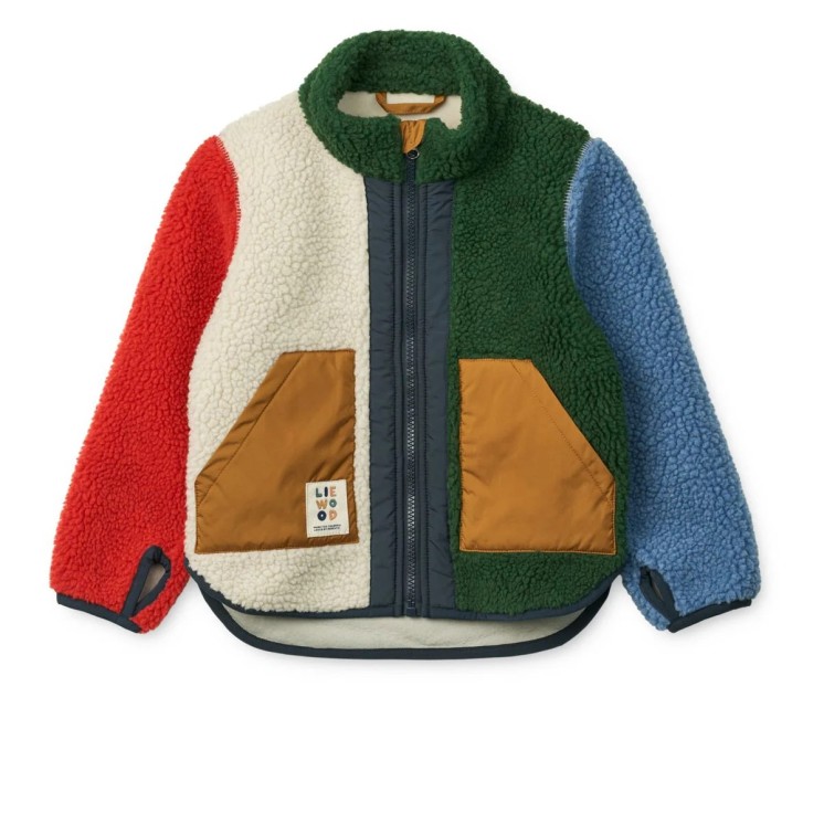 NOAM JACKET GREEN MIX - LIEWOOD