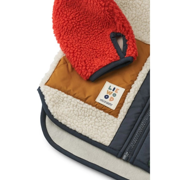 NOAM JACKET GREEN MIX - LIEWOOD
