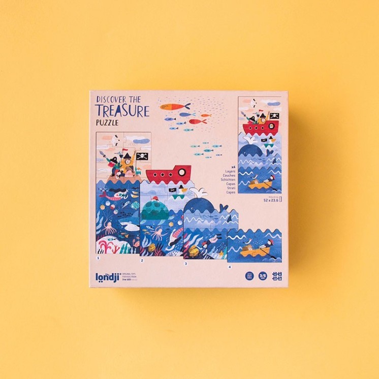 PUZZLE DISCOV THE TREASURE - LONDJI