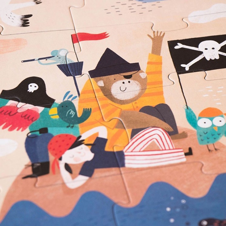 PUZZLE DISCOV THE TREASURE - LONDJI