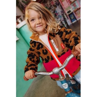VESTE POLAIRE LÉOPARD - HELLO HOSSY