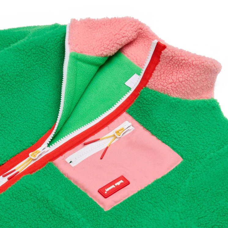 VESTE POLAIRE GREEN CANDY - HELLO HOSSY