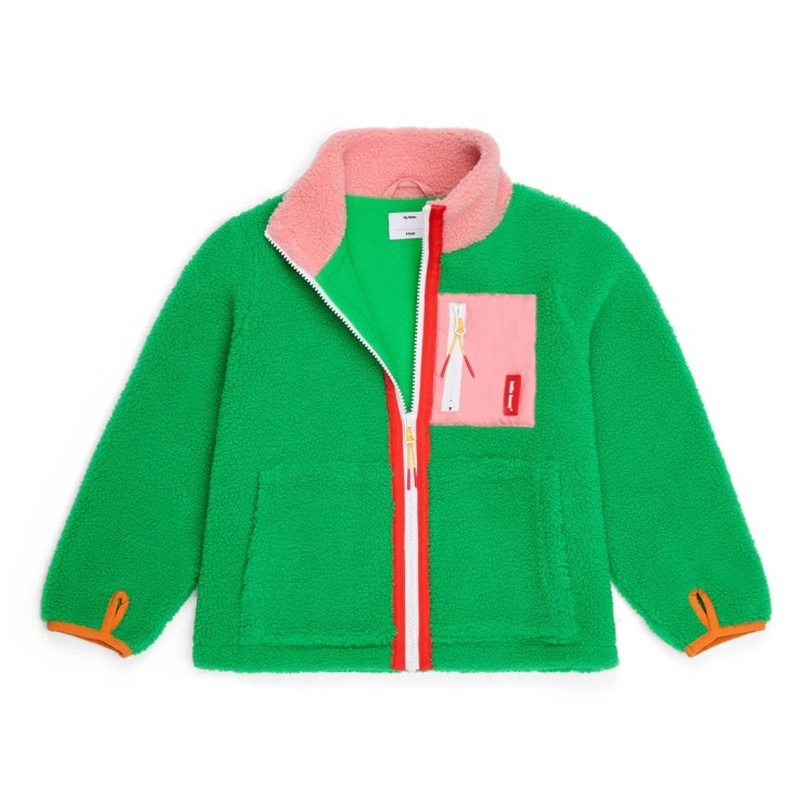VESTE POLAIRE GREEN CANDY - HELLO HOSSY
