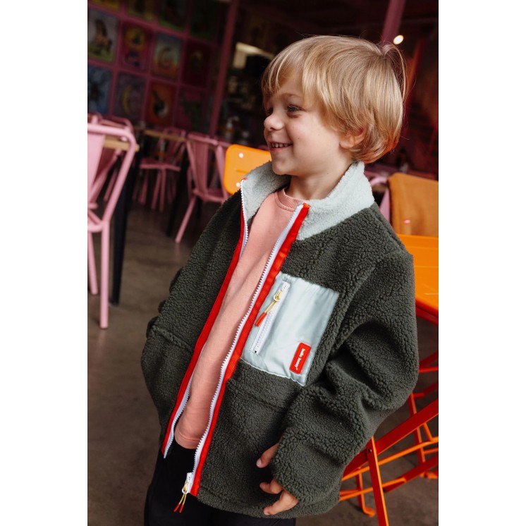 VESTE POLAIRE FLUFFY FOREST - HELLO HOSSY