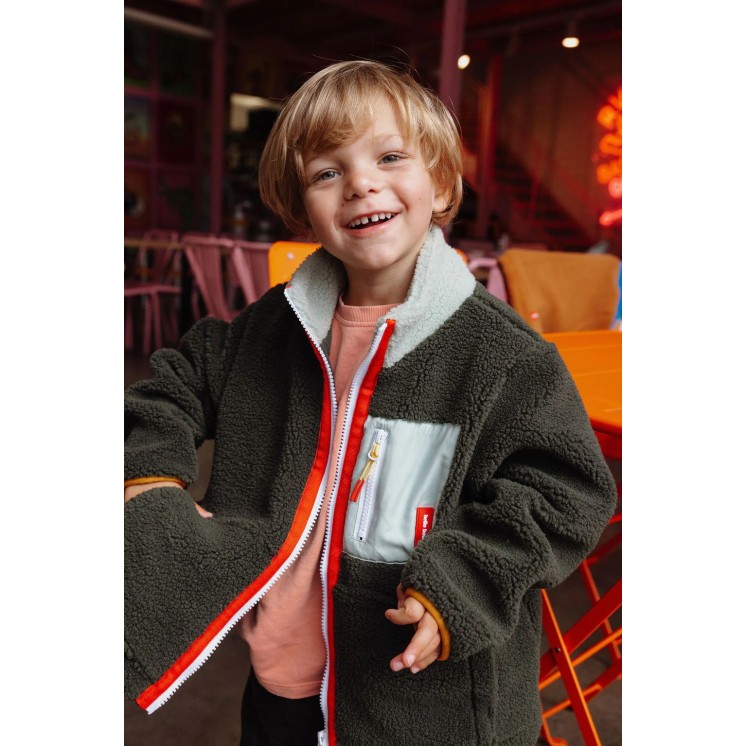 VESTE POLAIRE FLUFFY FOREST - HELLO HOSSY
