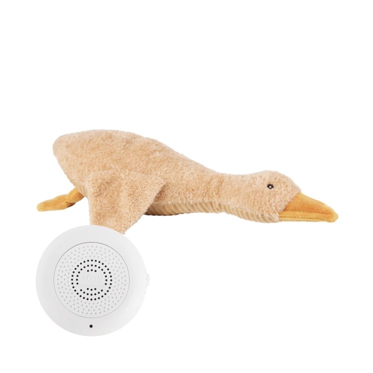 Peluche Liva Oie Rechargeable – Bruit Blanc Bébé | Flow Amsterdam | Little Simone
