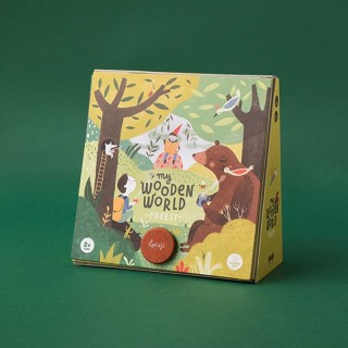 Wooden World Forest – Jeu en bois pour enfants | LittleSimone.fr