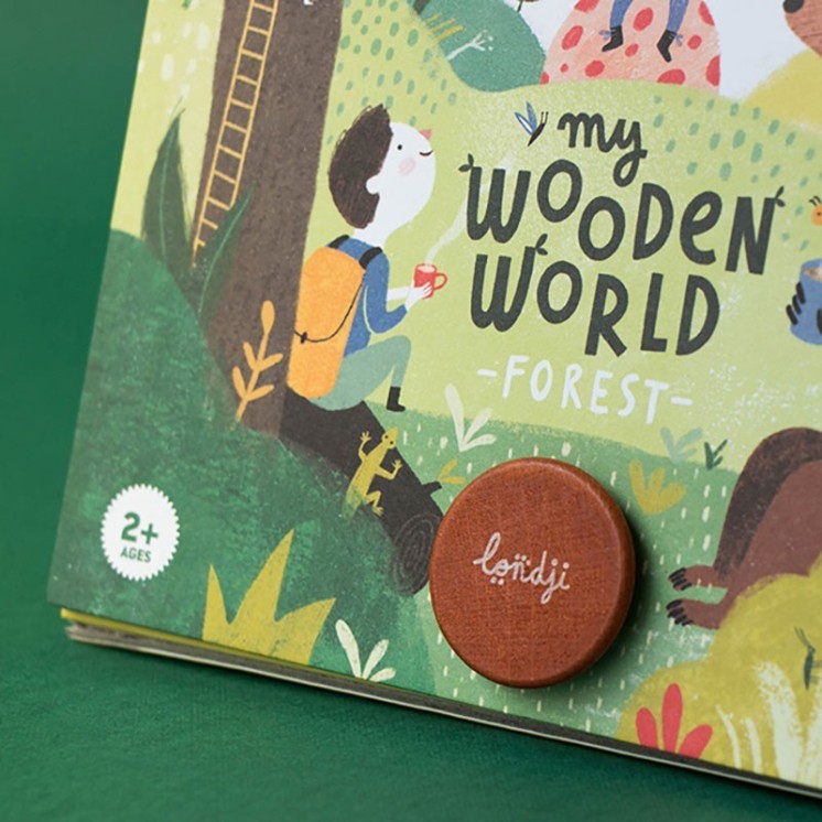 Wooden World Forest – Jeu en bois pour enfants | LittleSimone.fr