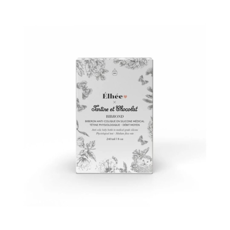 BIBERON TARTINE&CHOCOLAT GRIS 150ML - ÉLHÉE