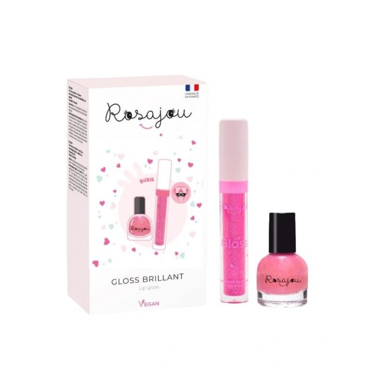 COFFRET DUO GLOSS RUBIS - ROSAJOU