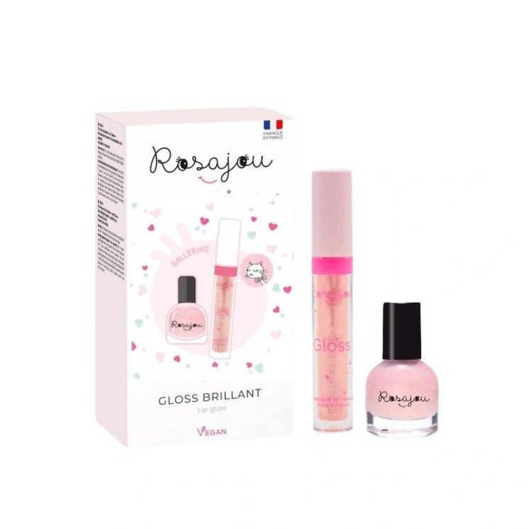 COFFRET DUO GLOSS BALLERINE - ROSAJOU