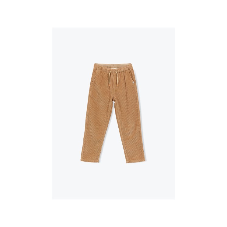 PANTALON VELOURS BEIGE - ARSENE ET LES PIPELETTES