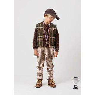 GILET TARTAN REVERSIBLE GIACOMO - ARSENE ET LES PIPELETTES