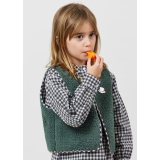 GILET VICHY REVERSIBLE GIULIA - ARSENE ET LES PIPELETTES