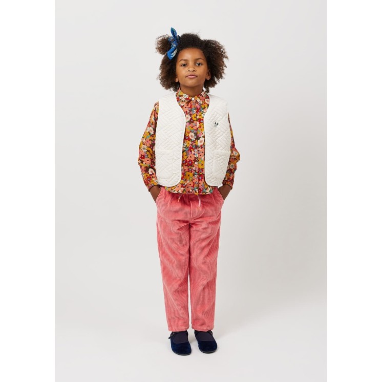 GILET OUATINE REVERSIBLE GIADA - ARSENE ET LES PIPELETTES