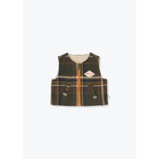 GILET TARTAN REVERSIBLE GIANNI - ARSENE ET LES PIPELETTES